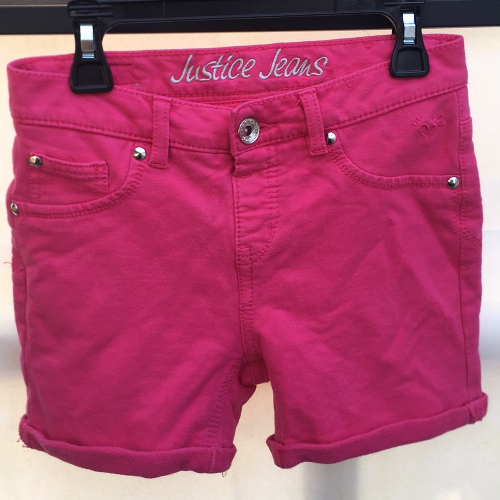 2 Marked Listings for $25 ⬇️ Girls Justice Premium Jeans Stretch Cuffed Shorts
